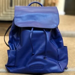 Vera Bradley Faux Leather Backpack - Blue